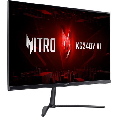 Купити Монітор Acer 23.8" Nitro KG240YX1bmiipx (UM.QX0EE.110) Black - ціна в Києві, Львові, Вінниці, Хмельницькому, Франківську, Україні | інтернет-магазин TELEMART.UA фото
