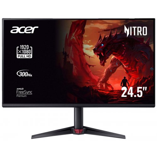 Купити Монітор Acer 24.5" Nitro VG250QFbmiipx (UM.KV0EE.F04) Black - ціна в Києві, Львові, Вінниці, Хмельницькому, Франківську, Україні | інтернет-магазин TELEMART.UA фото