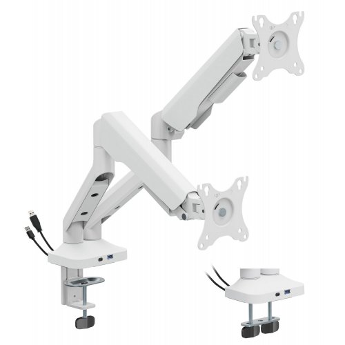 Купити Настільне кріплення для монітора OfficePro 17-35" MA452 White - ціна в Києві, Львові, Вінниці, Хмельницькому, Франківську, Україні | інтернет-магазин TELEMART.UA фото