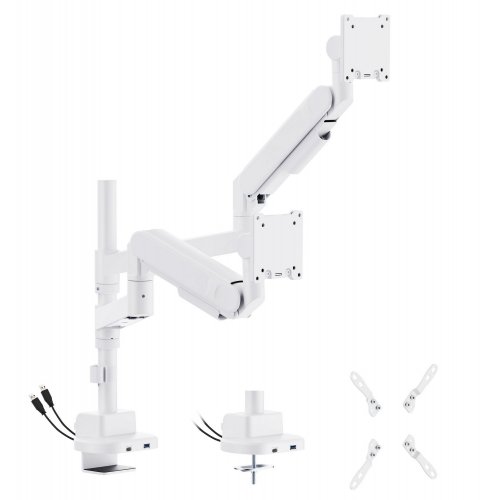 Купити Настільне кріплення для монітора OfficePro 24-57" MAH752 White - ціна в Києві, Львові, Вінниці, Хмельницькому, Франківську, Україні | інтернет-магазин TELEMART.UA фото