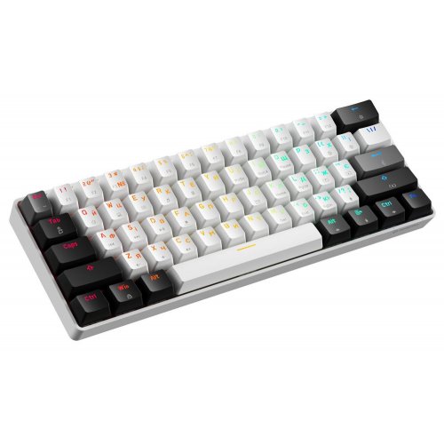 Купить Клавиатура GamePro Genesis Infinity MK130BW Outemu Red Switches White - цена в Харькове, Киеве, Днепре, Одессе
в интернет-магазине Telemart фото