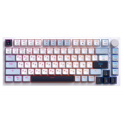Купить Клавиатура GamePro Genesis Warden MK160BL Outemu Red Switches White - цена в Харькове, Киеве, Днепре, Одессе
в интернет-магазине Telemart фото