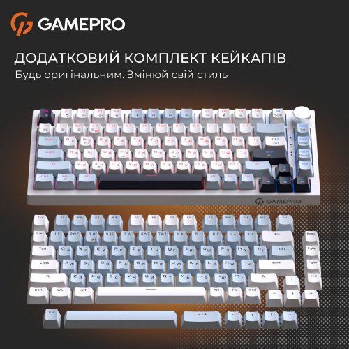 Купить Клавиатура GamePro Genesis Warden MK160BL Outemu Red Switches White - цена в Харькове, Киеве, Днепре, Одессе
в интернет-магазине Telemart фото