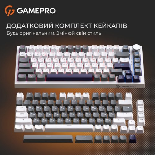 Купить Клавиатура GamePro Genesis Warden MK160P Outemu Red Switches White/Grey - цена в Харькове, Киеве, Днепре, Одессе
в интернет-магазине Telemart фото