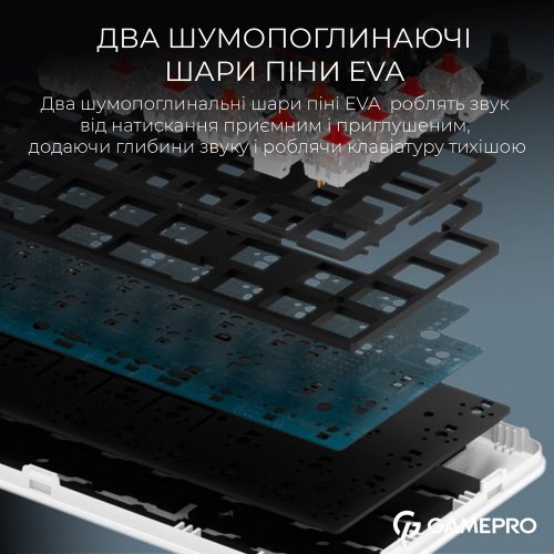 Купить Клавиатура GamePro Asgard Valhalla MK210 Pro RGB QLAB Orange Switches White - цена в Харькове, Киеве, Днепре, Одессе
в интернет-магазине Telemart фото