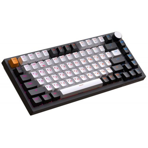 Купить Клавиатура GamePro Asgard Valhalla MK160 Pro RGB QLAB Orange Switches Black - цена в Харькове, Киеве, Днепре, Одессе
в интернет-магазине Telemart фото