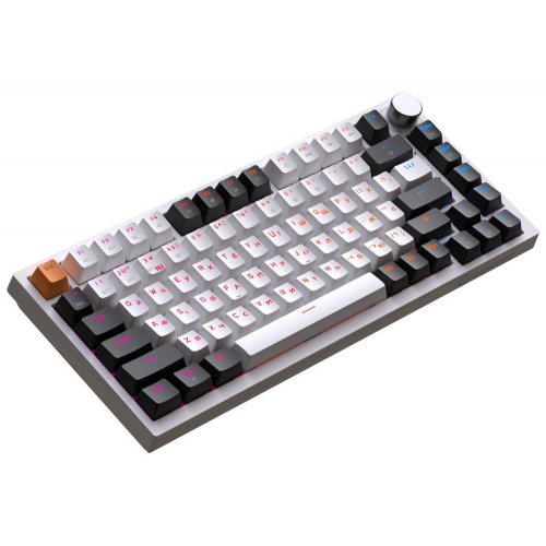 Купити Клавіатура GamePro Asgard Valhalla MK160 Pro RGB QLAB Orange Switches White - ціна в Києві, Львові, Вінниці, Хмельницькому, Франківську, Україні | інтернет-магазин TELEMART.UA фото