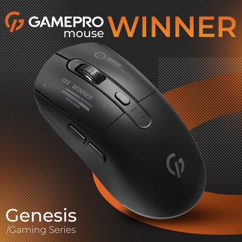 Купити Миша GamePro Genesis Winner GM079 Black - ціна в Києві, Львові, Вінниці, Хмельницькому, Франківську, Україні | інтернет-магазин TELEMART.UA фото