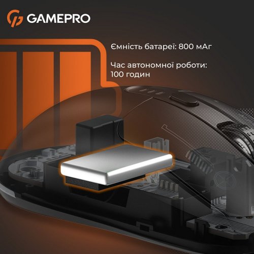 Купити Миша GamePro Genesis Winner GM079 Black - ціна в Києві, Львові, Вінниці, Хмельницькому, Франківську, Україні | інтернет-магазин TELEMART.UA фото