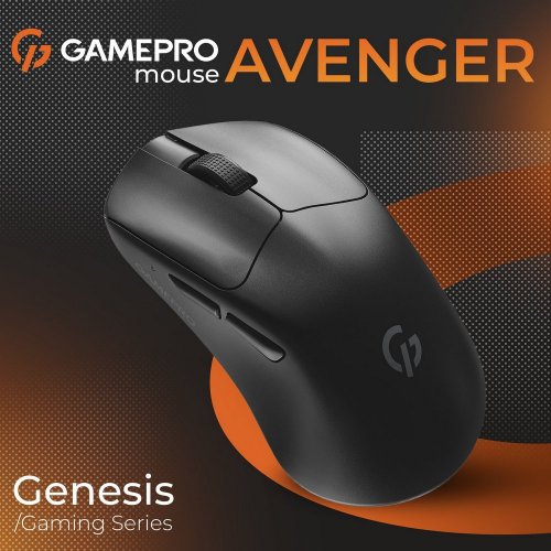 Купити Миша GamePro Genesis Avenger GM096 Black - ціна в Києві, Львові, Вінниці, Хмельницькому, Франківську, Україні | інтернет-магазин TELEMART.UA фото