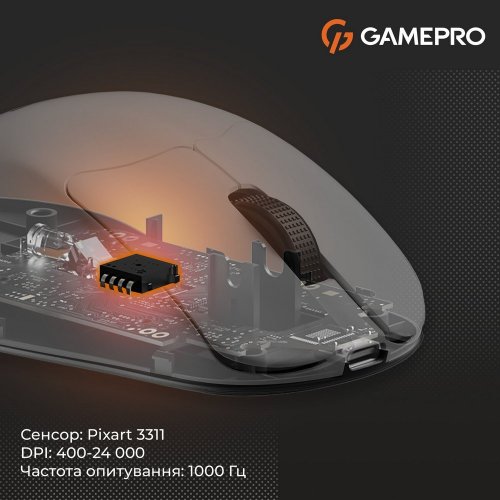 Купить Мышка GamePro Genesis Avenger GM096 White - цена в Харькове, Киеве, Днепре, Одессе
в интернет-магазине Telemart фото