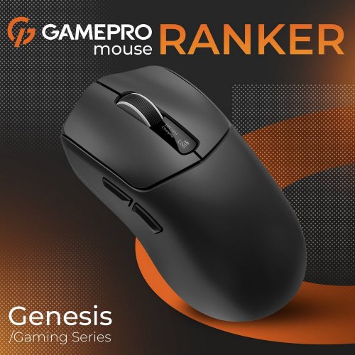 Купить Мышка GamePro Genesis Ranker GM012 Black - цена в Харькове, Киеве, Днепре, Одессе
в интернет-магазине Telemart фото