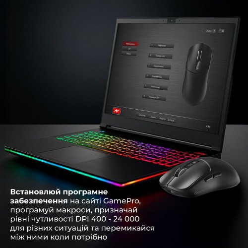 Купить Мышка GamePro Genesis Ranker GM012 Black - цена в Харькове, Киеве, Днепре, Одессе
в интернет-магазине Telemart фото
