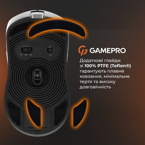 Купити Миша GamePro Genesis Ranker GM012 White - ціна в Києві, Львові, Вінниці, Хмельницькому, Франківську, Україні | інтернет-магазин TELEMART.UA фото