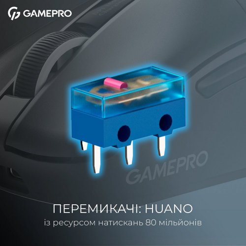 Купити Миша GamePro Genesis Asgard Thor GM023 Black - ціна в Києві, Львові, Вінниці, Хмельницькому, Франківську, Україні | інтернет-магазин TELEMART.UA фото