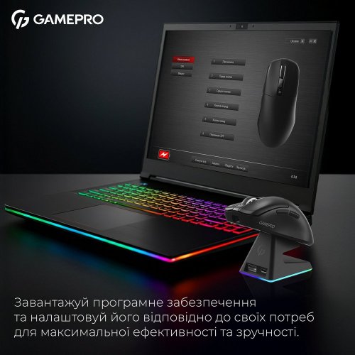 Купити Миша GamePro Genesis Asgard Thor GM023 Black - ціна в Києві, Львові, Вінниці, Хмельницькому, Франківську, Україні | інтернет-магазин TELEMART.UA фото