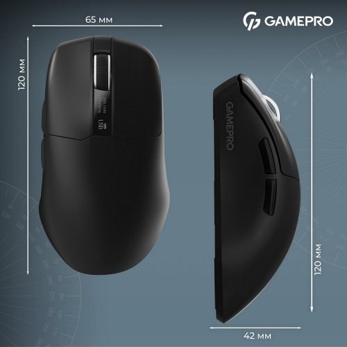 Купити Миша GamePro Genesis Asgard Thor GM023 Black - ціна в Києві, Львові, Вінниці, Хмельницькому, Франківську, Україні | інтернет-магазин TELEMART.UA фото