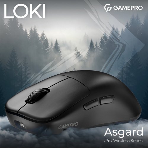 Купить Мышка GamePro Genesis Asgard Loki GM022 Black - цена в Харькове, Киеве, Днепре, Одессе
в интернет-магазине Telemart фото