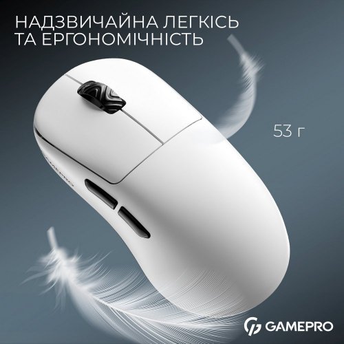 Купить Мышка GamePro Genesis Asgard Loki GM022 White - цена в Харькове, Киеве, Днепре, Одессе
в интернет-магазине Telemart фото