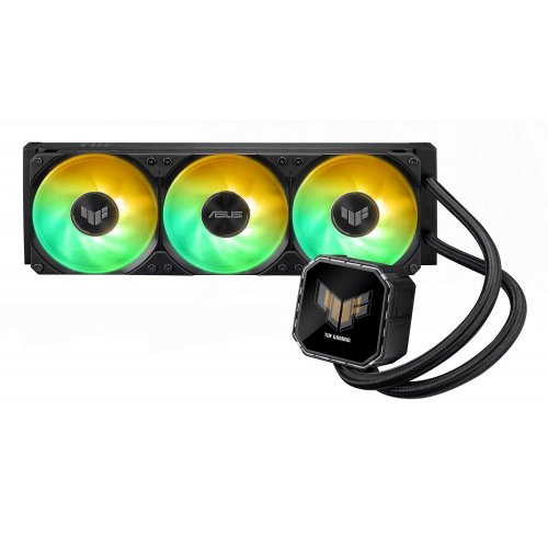 Купить Готовая СВО Asus TUF Gaming LC III 360 ARGB LCD (90RC01A1-B0EAY0) Black с проверкой совместимости: обзор, характеристики, цена в Киеве, Днепре, Одессе, Харькове, Украине | интернет-магазин TELEMART.UA фото