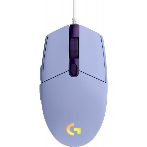 Купити Миша Logitech G203 Lightsync (910-005853) Lilac - ціна в Києві, Львові, Вінниці, Хмельницькому, Франківську, Україні | інтернет-магазин TELEMART.UA фото