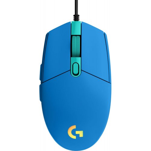 Купити Миша Logitech G203 Lightsync (910-005798) Blue - ціна в Києві, Львові, Вінниці, Хмельницькому, Франківську, Україні | інтернет-магазин TELEMART.UA фото