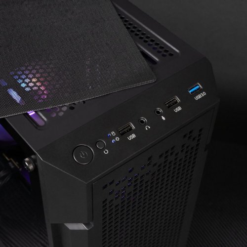 Компьютер HEXO Gaming RTX5060 Pro+ (HGP-MS-5500N5060-32S1TBK) Black купить в Украине: Киев, Днепр, Харьков, Одесса  | Низкая цена, отзывы, характеристики от TELEMART фото