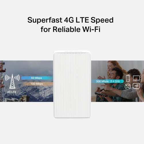 Купити Wi-Fi роутер Mercusys MB112-4G - ціна в Києві, Львові, Вінниці, Хмельницькому, Франківську, Україні | інтернет-магазин TELEMART.UA фото