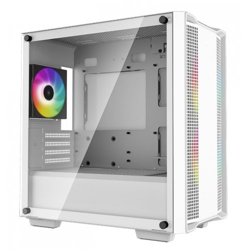 Купить Корпус Deepcool CC360 ARGB без БП (R-CC360-WHAPM3-G-1) White (Восстановлено продавцом, 782576) с проверкой совместимости: обзор, характеристики, цена в Киеве, Днепре, Одессе, Харькове, Украине | интернет-магазин TELEMART.UA фото