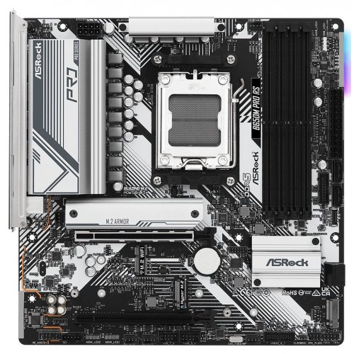 Материнська плата AsRock B650M Pro RS (sAM5, AMD B650) (Відновлено продавцем, 782578) купити з перевіркою сумісності: огляд, характеристики, ціна у Києві, Львові, Вінниці, Хмельницькому, Івано-Франківську, Україні | інтернет-магазин TELEMART.UA фото