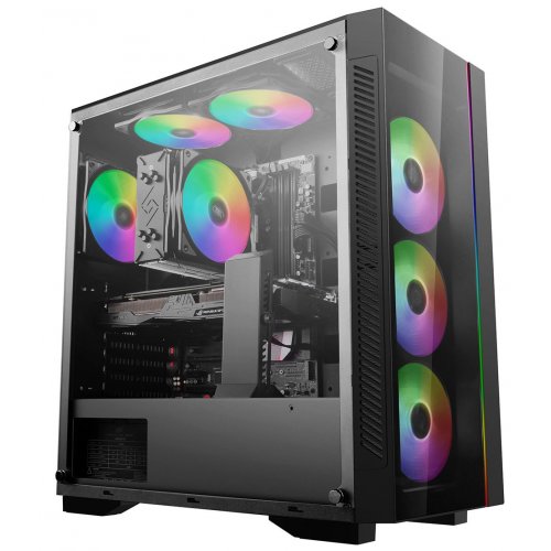 Купить Корпус Deepcool MATREXX 55 V3 ADD-RGB без БП Black (Восстановлено продавцом, 782580) с проверкой совместимости: обзор, характеристики, цена в Киеве, Днепре, Одессе, Харькове, Украине | интернет-магазин TELEMART.UA фото
