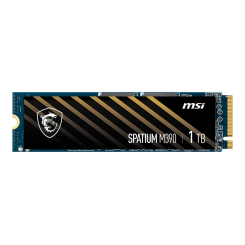 Ssd-диск MSI SPATIUM M390 3D NAND TLC 1TB M.2 (2280 PCI-E) NVMe (S78-440L650-P83) (Восстановлено продавцом, 782601)