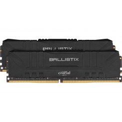 Озу Crucial DDR4 32GB (2x16GB) 3200Mhz Ballistix Black (BL2K16G32C16U4B) (Восстановлено продавцом, 782607)