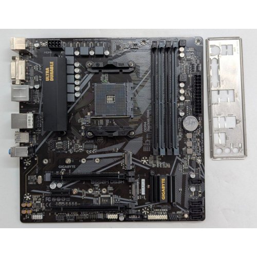 Материнська плата Gigabyte B550M DS3H (sAM4, AMD B550) (Відновлено продавцем, 782623) купити з перевіркою сумісності: огляд, характеристики, ціна у Києві, Львові, Вінниці, Хмельницькому, Івано-Франківську, Україні | інтернет-магазин TELEMART.UA фото