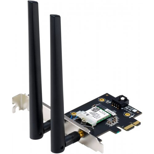 Купити Мережева карта Asus PCE-BE6500 - ціна в Києві, Львові, Вінниці, Хмельницькому, Франківську, Україні | інтернет-магазин TELEMART.UA фото