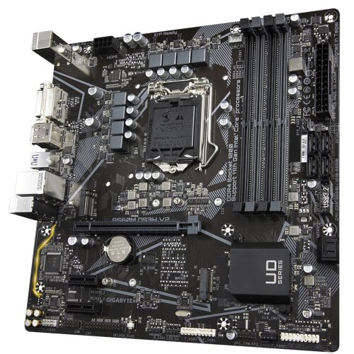 Уцінка материнська плата Gigabyte B560M DS3H V2 (s1200, Intel B560) (Сліди використання, 782826) купити з перевіркою сумісності: огляд, характеристики, ціна у Києві, Львові, Вінниці, Хмельницькому, Івано-Франківську, Україні | інтернет-магазин TELEMART.UA фото