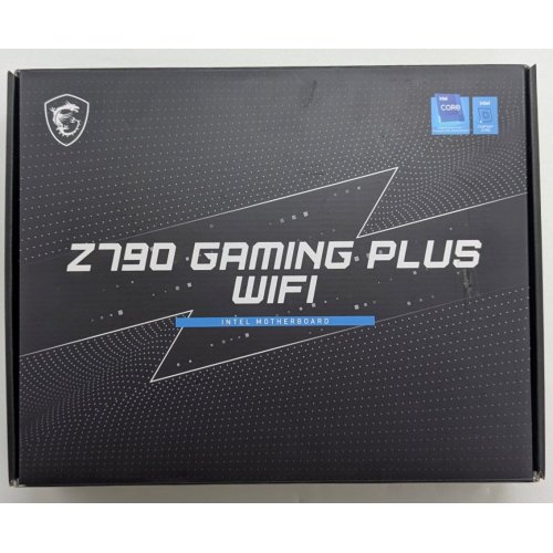 Материнська плата MSI Z790 GAMING PLUS WIFI (s1700, Intel Z790) (Відновлено продавцем, 782830) купити з перевіркою сумісності: огляд, характеристики, ціна у Києві, Львові, Вінниці, Хмельницькому, Івано-Франківську, Україні | інтернет-магазин TELEMART.UA фото
