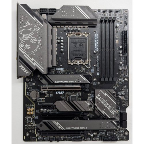 Материнська плата MSI Z790 GAMING PLUS WIFI (s1700, Intel Z790) (Відновлено продавцем, 782830) купити з перевіркою сумісності: огляд, характеристики, ціна у Києві, Львові, Вінниці, Хмельницькому, Івано-Франківську, Україні | інтернет-магазин TELEMART.UA фото