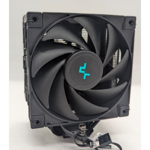 Кулер Deepcool AK400 ZERO DARK PLUS (R-AK400-BKNNMD-G-1) (Відновлено продавцем, 782841) купити з перевіркою сумісності: огляд, характеристики, ціна у Києві, Львові, Вінниці, Хмельницькому, Івано-Франківську, Україні | інтернет-магазин TELEMART.UA фото