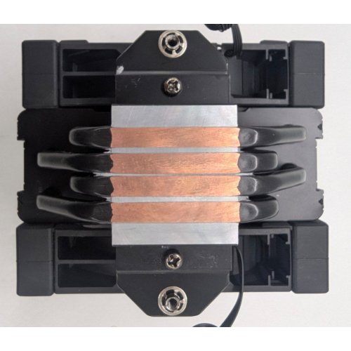 Кулер Deepcool AK400 ZERO DARK PLUS (R-AK400-BKNNMD-G-1) (Відновлено продавцем, 782841) купити з перевіркою сумісності: огляд, характеристики, ціна у Києві, Львові, Вінниці, Хмельницькому, Івано-Франківську, Україні | інтернет-магазин TELEMART.UA фото