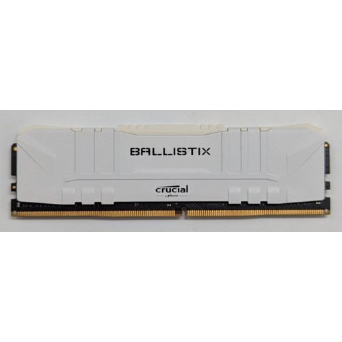 Купить Озу Crucial DDR4 8GB 3600Mhz Ballistix White (BL8G36C16U4W) (Восстановлено продавцом, 782911) с проверкой совместимости: обзор, характеристики, цена в Киеве, Днепре, Одессе, Харькове, Украине | интернет-магазин TELEMART.UA фото