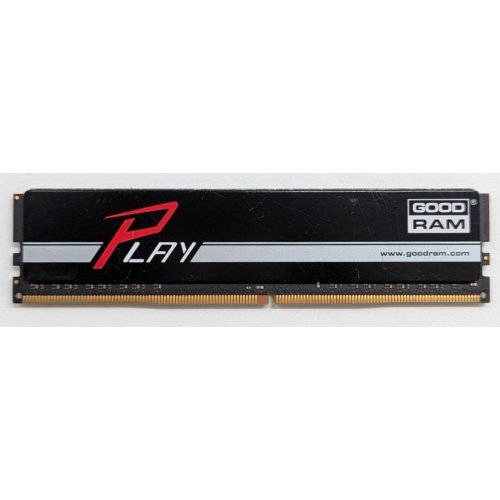 Купить Озу GoodRAM DDR4 8GB 2133Mhz Play Black (GY2133D464L15S/8G) (Восстановлено продавцом, 782923) с проверкой совместимости: обзор, характеристики, цена в Киеве, Днепре, Одессе, Харькове, Украине | интернет-магазин TELEMART.UA фото