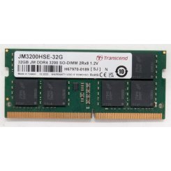 Озу Transcend SODIMM DDR4 32GB 3200Mhz (JM3200HSE-32G) (Восстановлено продавцом, 782929)