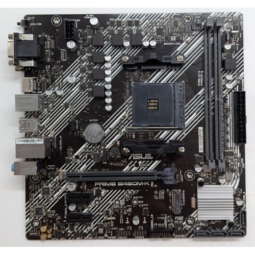 Купить Материнская плата Asus PRIME B450M-K II (sAM4, AMD B450) (Восстановлено продавцом, 782937) с проверкой совместимости: обзор, характеристики, цена в Киеве, Днепре, Одессе, Харькове, Украине | интернет-магазин TELEMART.UA фото