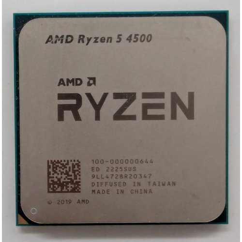 Купить Процессор AMD Ryzen 5 4500 3.6(4.1)GHz 8MB sAM4 Tray (100-000000644) (Восстановлено продавцом, 782942) с проверкой совместимости: обзор, характеристики, цена в Киеве, Днепре, Одессе, Харькове, Украине | интернет-магазин TELEMART.UA фото