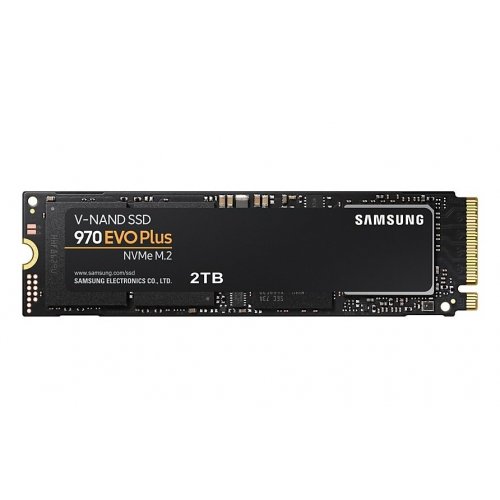 Купить Ssd-диск Samsung 970 EVO Plus V-NAND MLC 2TB M.2 (2280 PCI-E) NVMe 1.3 (MZ-V7S2T0BW) (Восстановлено продавцом, 783116) с проверкой совместимости: обзор, характеристики, цена в Киеве, Днепре, Одессе, Харькове, Украине | интернет-магазин TELEMART.UA фото