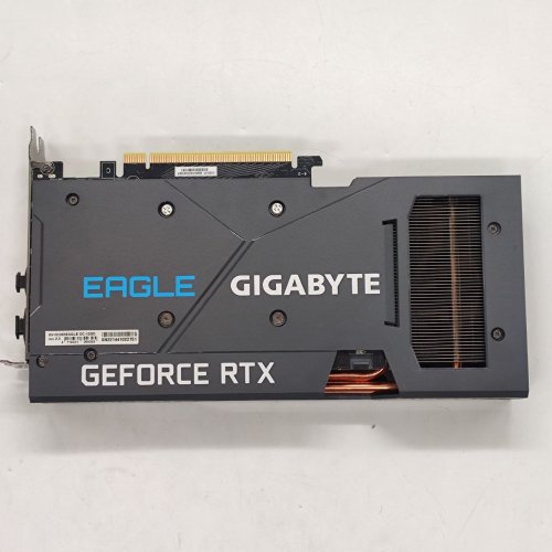 Відеокарта Gigabyte GeForce RTX 3060 EAGLE OC 12288MB (GV-N3060EAGLE OC-12GD 2.0) (Відновлено продавцем, 783190) купити з перевіркою сумісності: огляд, характеристики, ціна у Києві, Львові, Вінниці, Хмельницькому, Івано-Франківську, Україні | інтернет-магазин TELEMART.UA фото