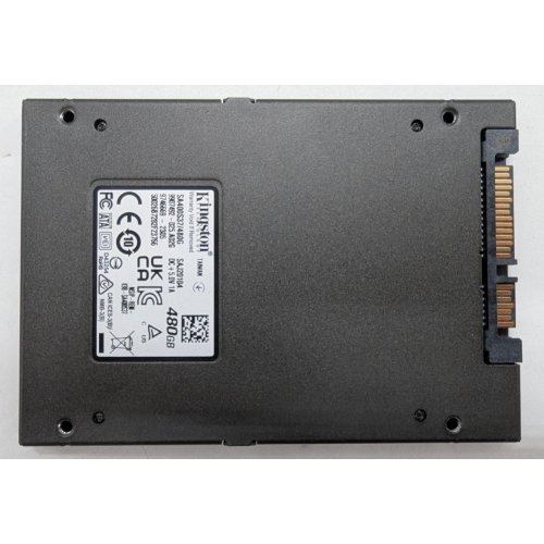 Ssd-диск Kingston SSDNow A400 TLC 480GB 2.5'' (SA400S37/480G) (Відновлено продавцем, 783205) купити з перевіркою сумісності: огляд, характеристики, ціна у Києві, Львові, Вінниці, Хмельницькому, Івано-Франківську, Україні | інтернет-магазин TELEMART.UA фото
