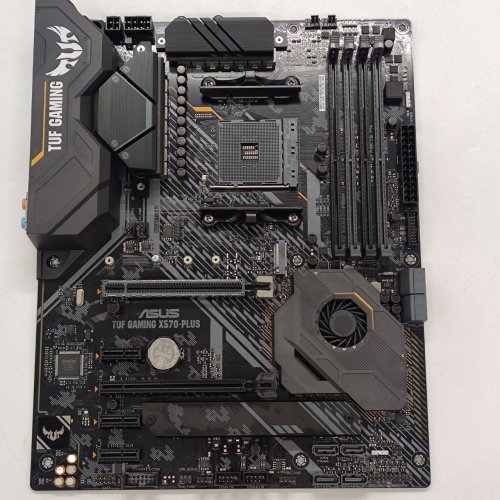 Материнська плата Asus TUF GAMING X570-PLUS (sAM4, AMD X570) (Відновлено продавцем, 783220) купити з перевіркою сумісності: огляд, характеристики, ціна у Києві, Львові, Вінниці, Хмельницькому, Івано-Франківську, Україні | інтернет-магазин TELEMART.UA фото