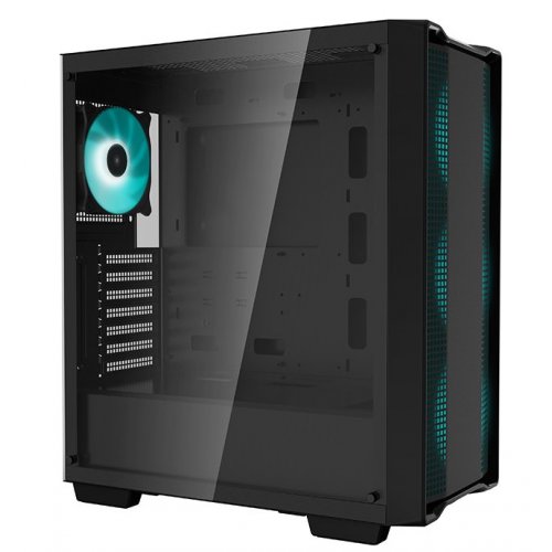 Корпус Deepcool CC560 Tempered Glass без БЖ (R-CC560-BKGAA4-G-1) Black (Відновлено продавцем, 783243) купити з перевіркою сумісності: огляд, характеристики, ціна у Києві, Львові, Вінниці, Хмельницькому, Івано-Франківську, Україні | інтернет-магазин TELEMART.UA фото